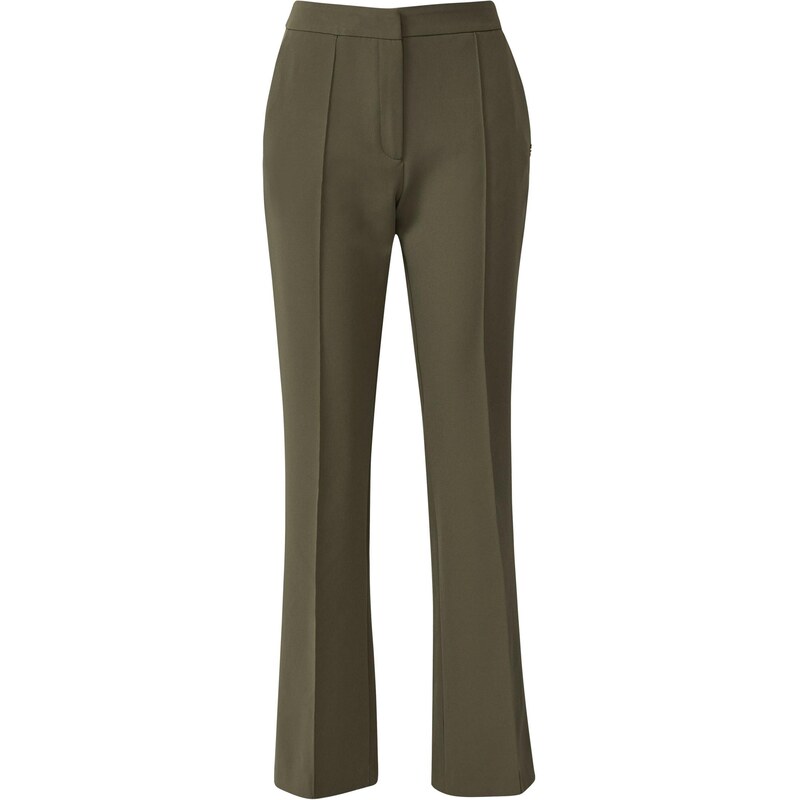 s.Oliver BLACK LABEL Nohavice s pukmi olivová 65922029