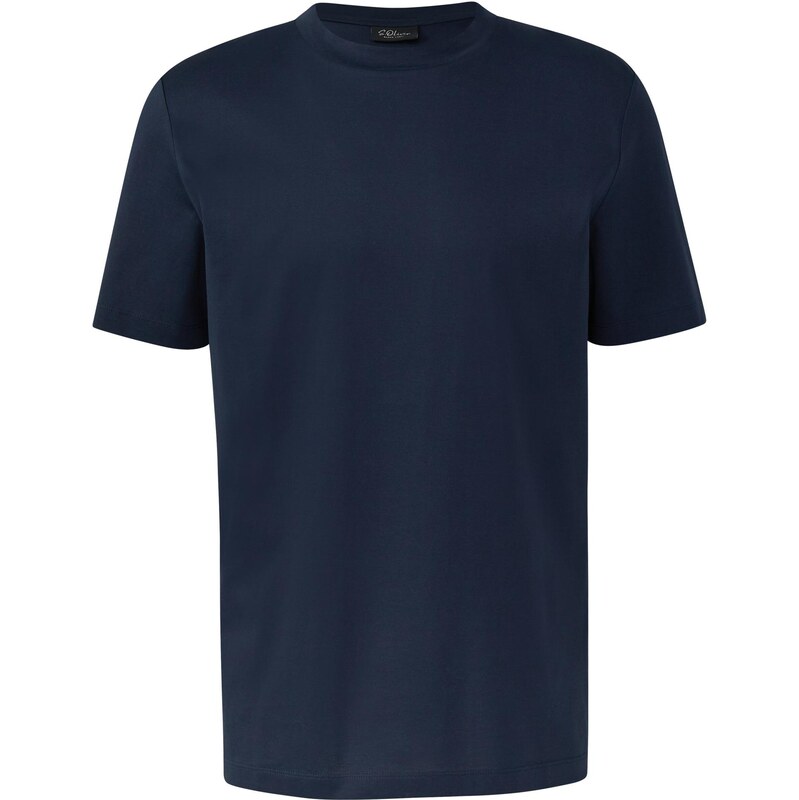 s.Oliver BLACK LABEL Tričko námornícka modrá 65659144