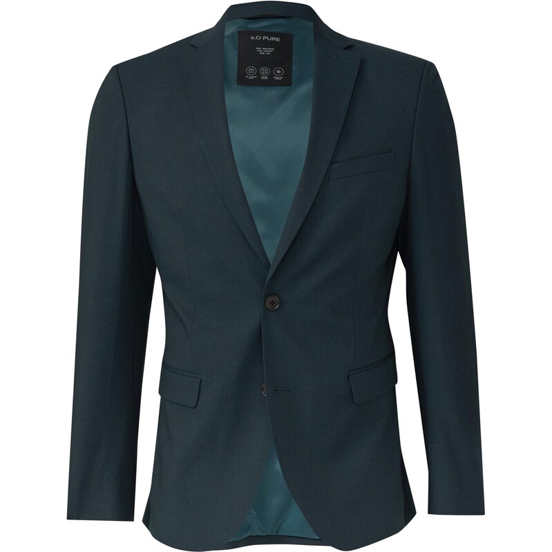 s.Oliver BLACK LABEL Sako petrolejová 65993124