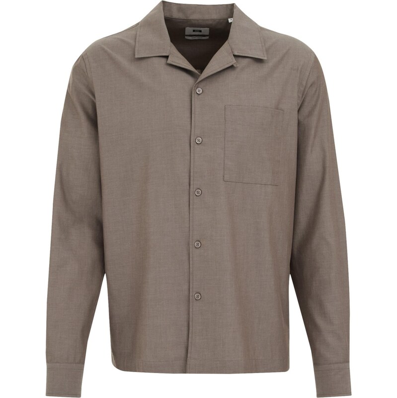 WE Fashion Košeľa sivá 65662004