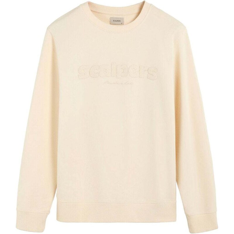 Scalpers Mikina Terry béžová 65635723