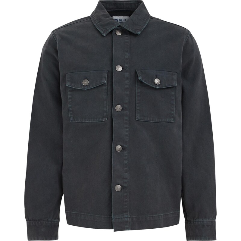 WE Fashion Prechodná bunda tmavomodrá 65889953