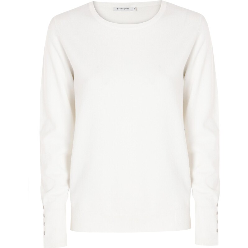 TATUUM Sveter Nica šedobiela 65662602