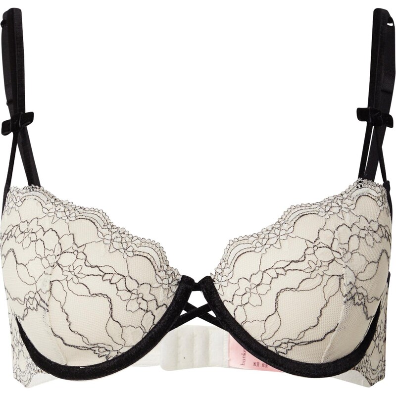 Hunkemöller Podprsenka čierna / biela 65891790