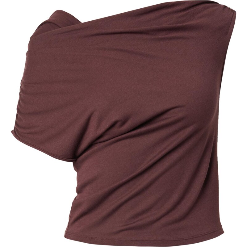 ABOUT YOU Tričko Mathilda čokoládová 65665379