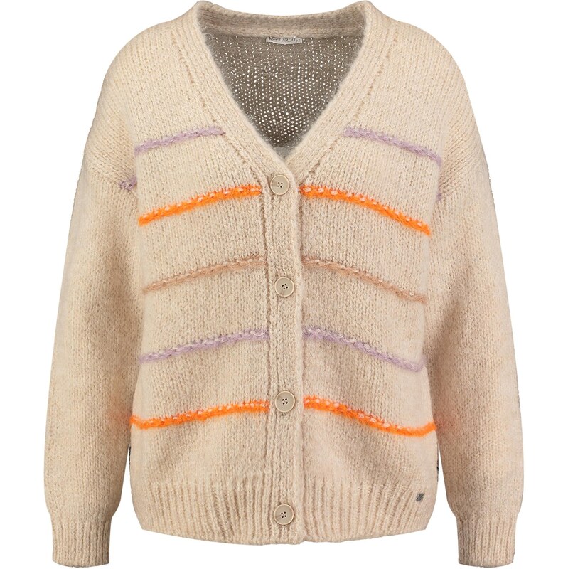 Key Largo Kardigán Candy béžová / mokka / fialová / oranžová 66057029