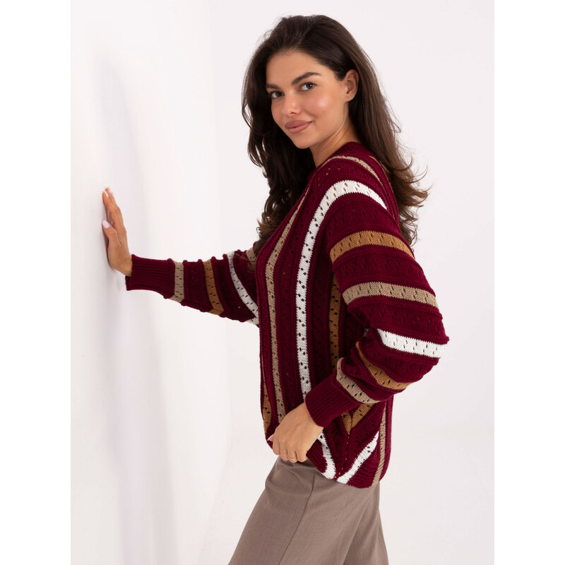 Factory Price Sweater-IT-SW-93115.13-burgundy 65636143