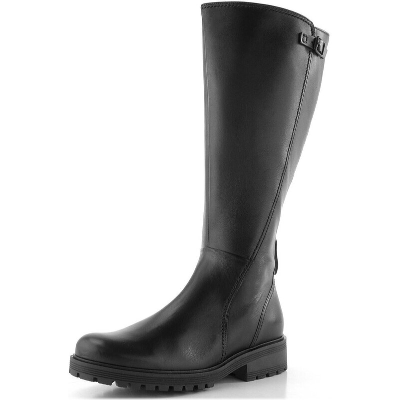 Gabor širšie čierne čižmy L-Vario 72.767.57 65639909