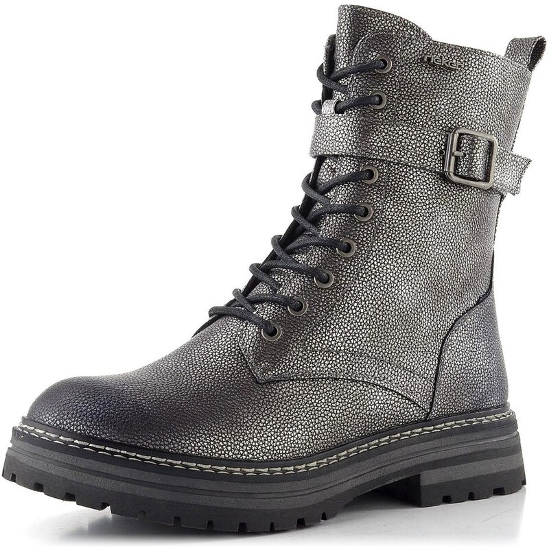 Rieker šněrovací kotník altsilber 93024-90 65639906