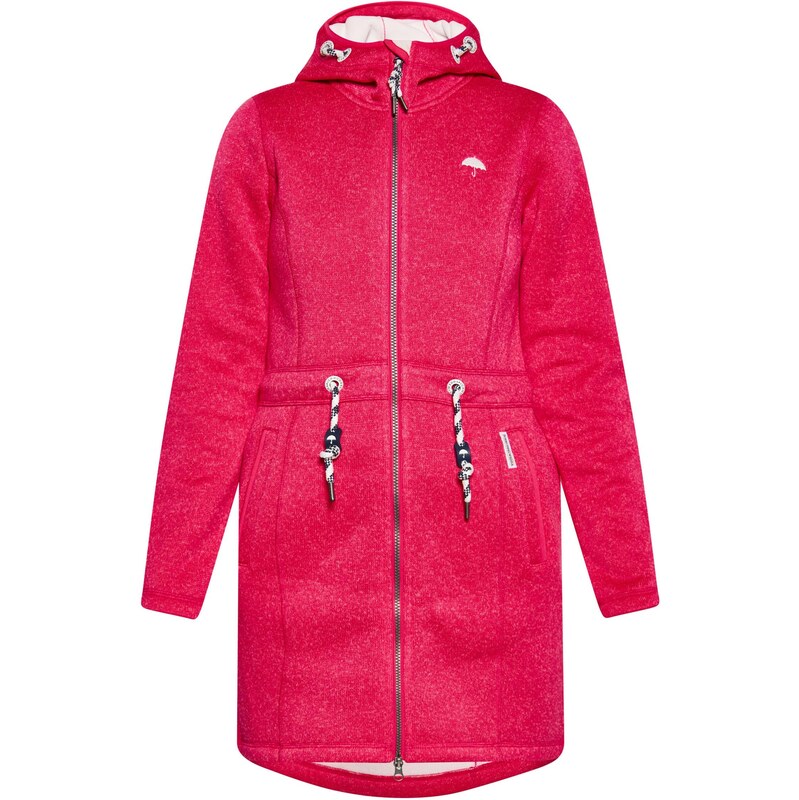 Schmuddelwedda Flisová bunda ružová 65642957
