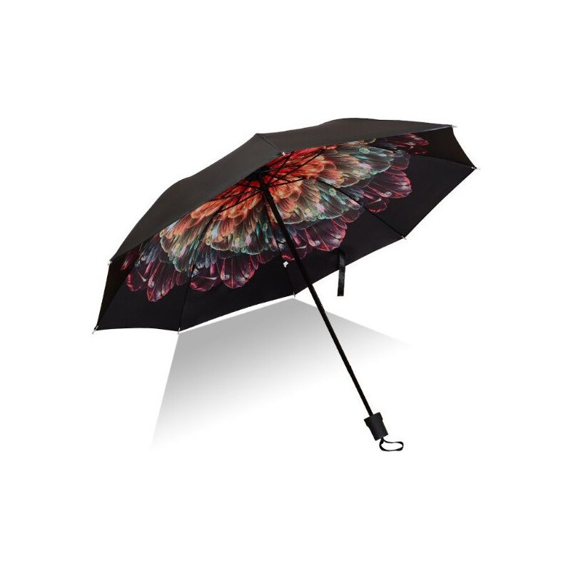 Carla Dámsky skladací dáždnik Farebný kvet 65222996