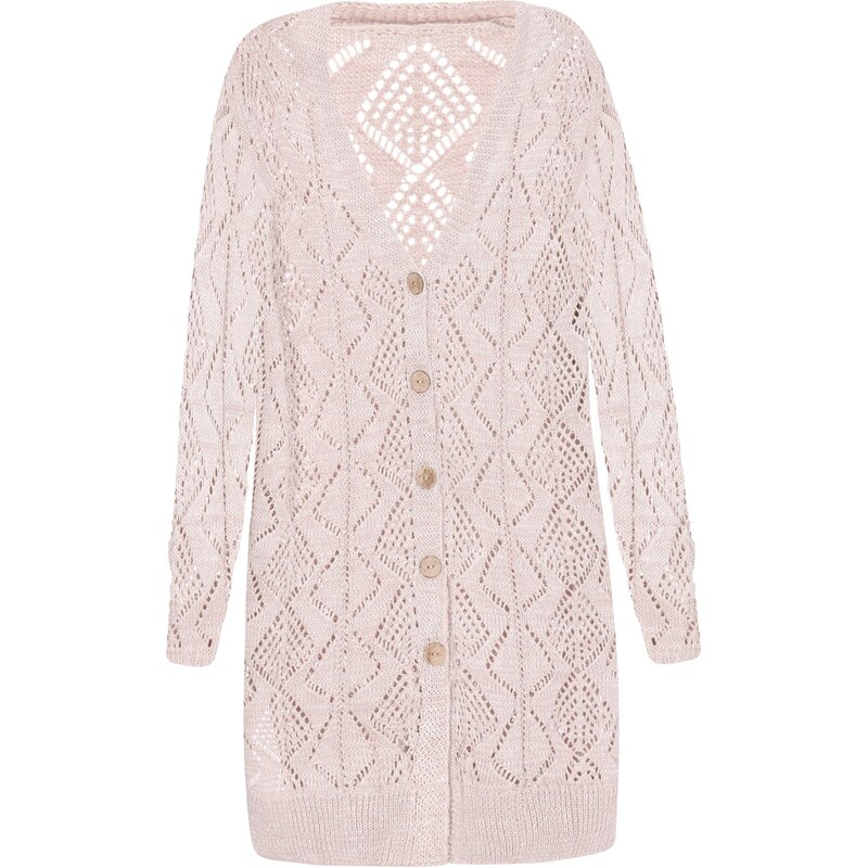 Usha Kardigán ružová 65644850