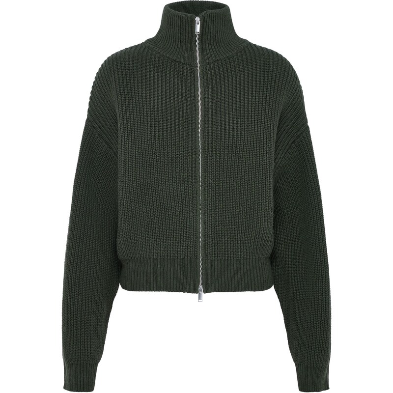 LeGer by Lena Gercke Kardigán Cindy tmavozelená 66008246