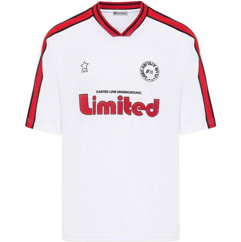 Dandalo Tričko červená / čierna / biela 65656593