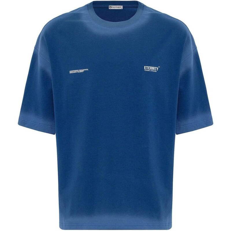 Dandalo Tričko Olivier indigo / dymovo modrá / biela 65656602