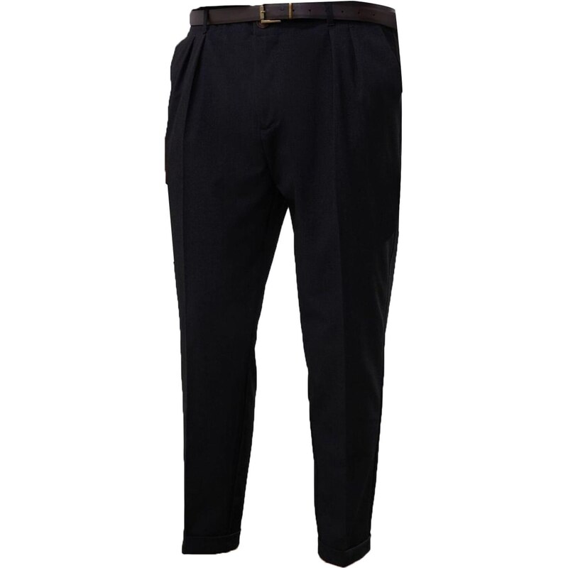 Antioch Plisované nohavice antracitová 65648182