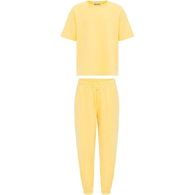 Dandalo Tepláková súprava pastelovo žltá 65656501