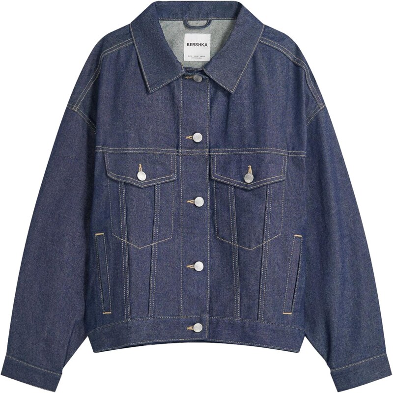 Bershka Blúzka námornícka modrá 66008733