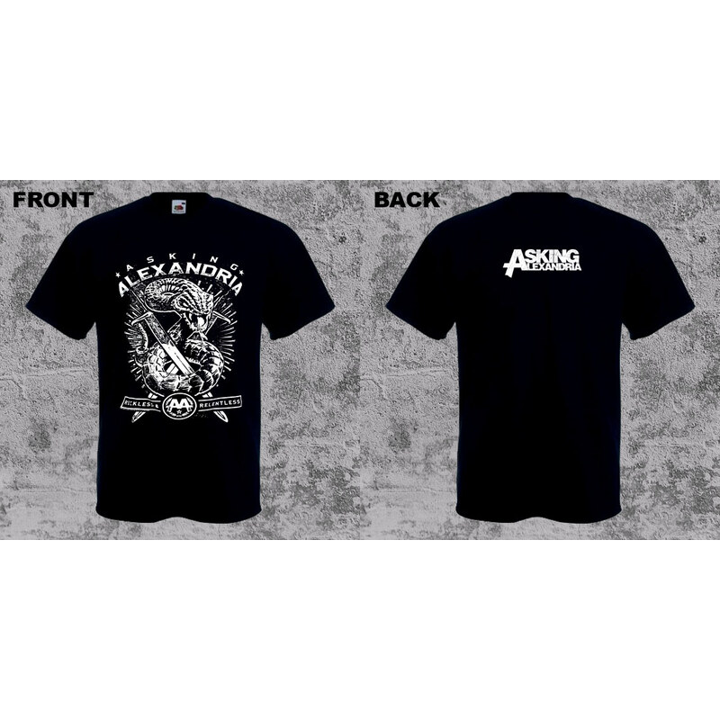 Fruit of the Loom Asking Alexandria - Snake (tričko) 65657470