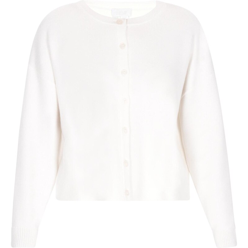 usha WHITE LABEL Kardigán šedobiela 65657802