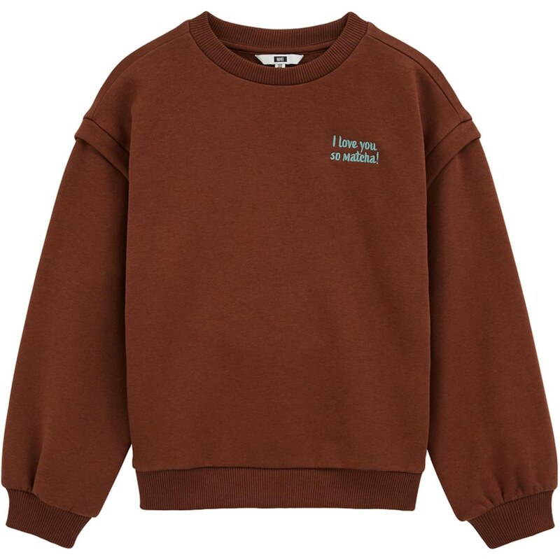 WE Fashion Mikina gaštanová 65658155