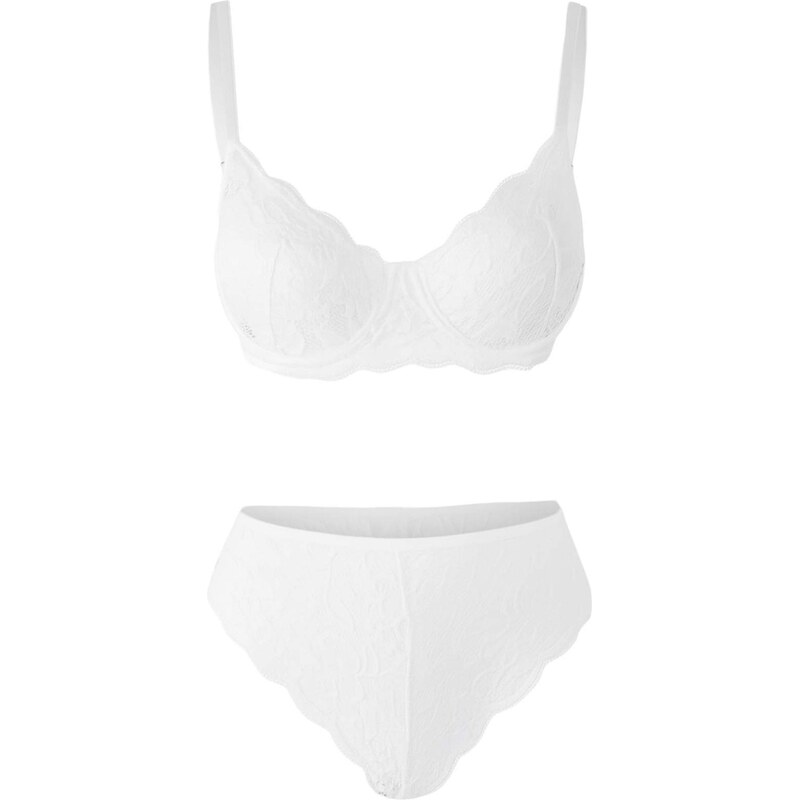 Trendyol Súpravy bielizne biela 65886923