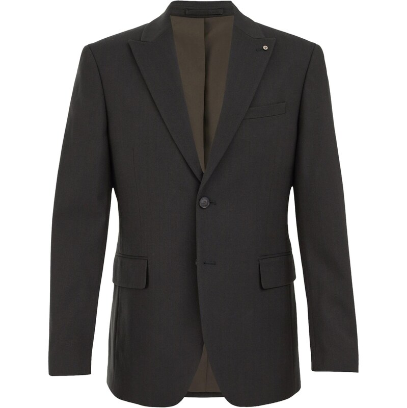 WE Fashion Sako tmavomodrá / tmavozelená 65662187