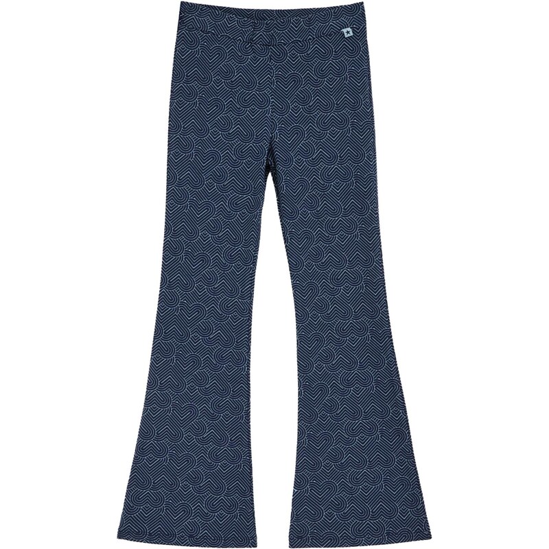 WE Fashion Legíny tmavomodrá / biela 65662968