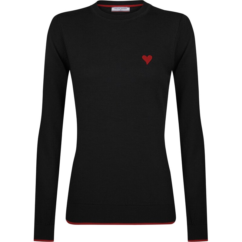 Felix Hardy Sveter jasne červená / čierna 65664165
