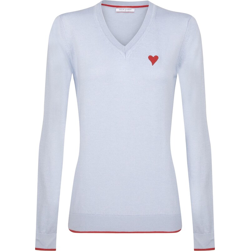 Felix Hardy Sveter modrá / červená 65664200