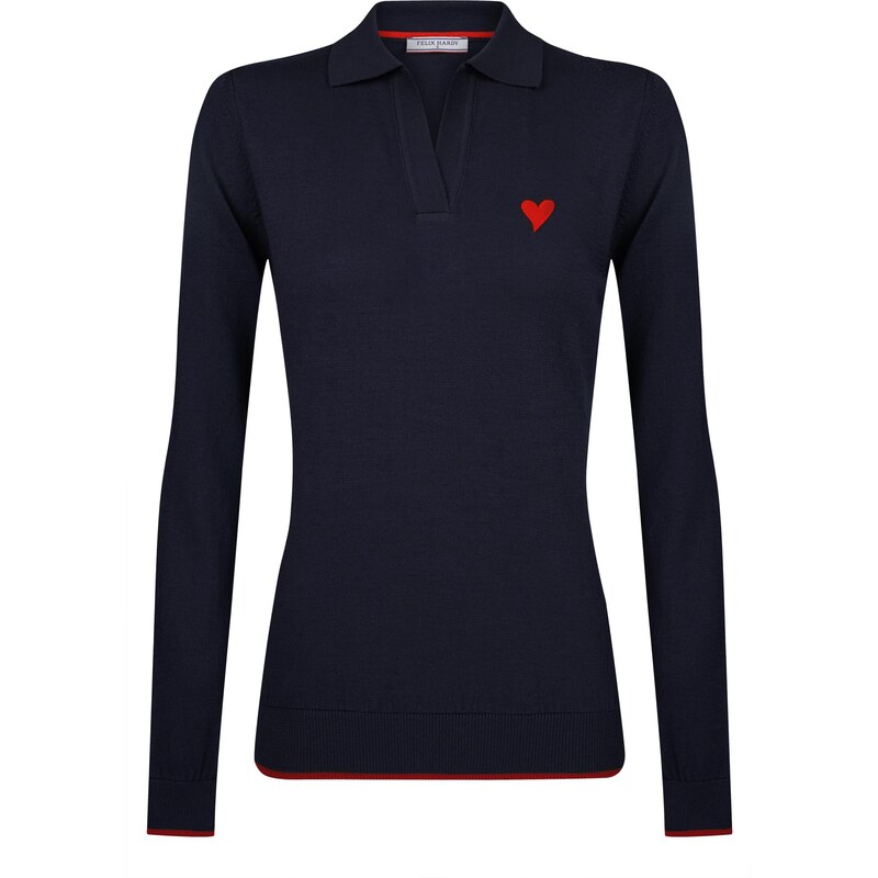 Felix Hardy Sveter námornícka modrá / červená 65664178