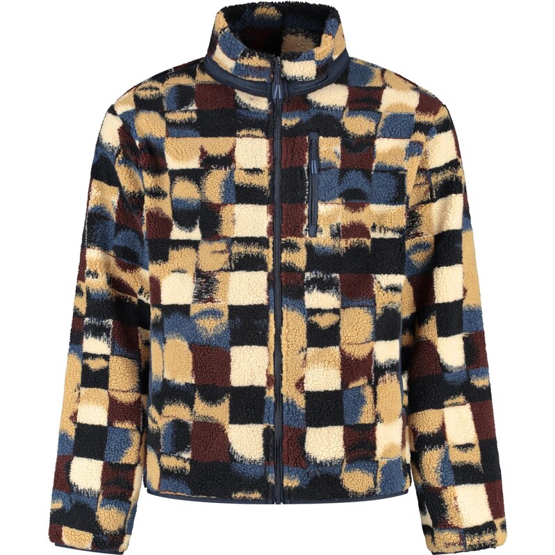 Shiwi Flisová bunda farba ťavej srsti / svetlobéžová / námornícka 65664896