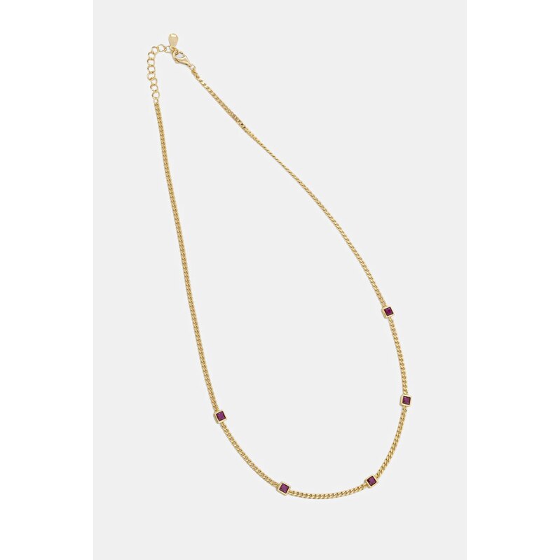 Náhrdelník zo striebra pozlátený 18k zlatom Answear.LAB 65665968