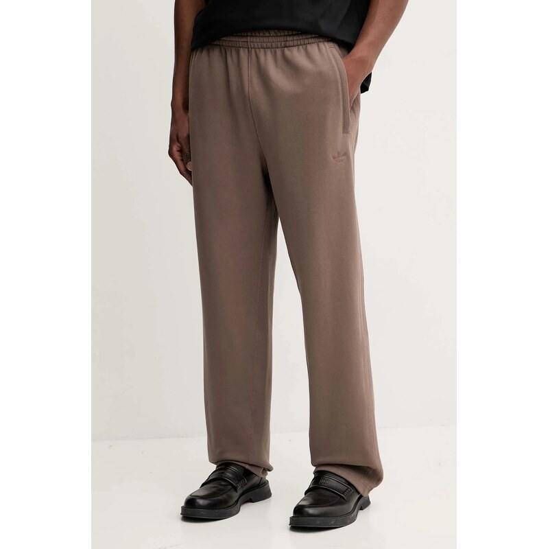 Bavlnené tepláky adidas Originals Ess Wide Pt 65666014