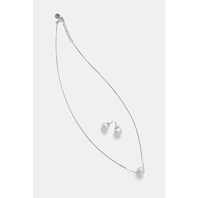 Strieborný náhrdelník a náušnice Answear.LAB 65665969