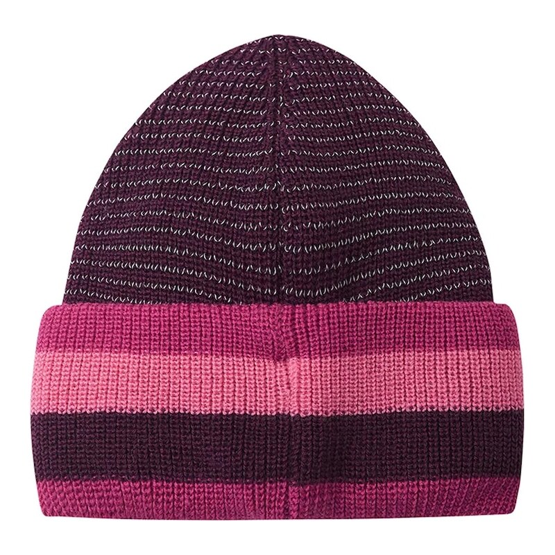 Detská čiapka s prímesou vlny Reima Hiippa fialová farba, 5300319A