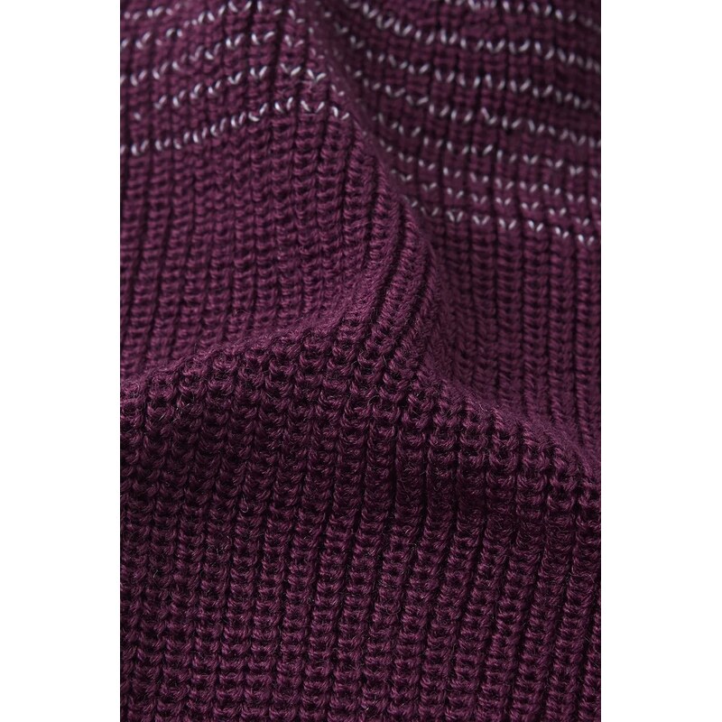 Detská čiapka s prímesou vlny Reima Hiippa fialová farba, 5300319A