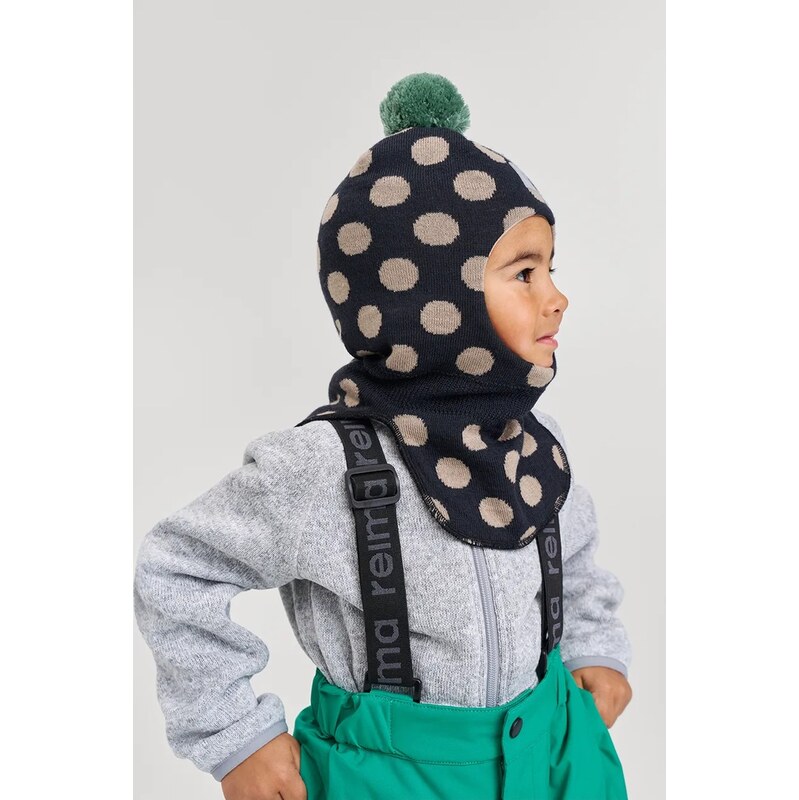 Detská kukla s prímesou vlny Reima Polkka 65666369