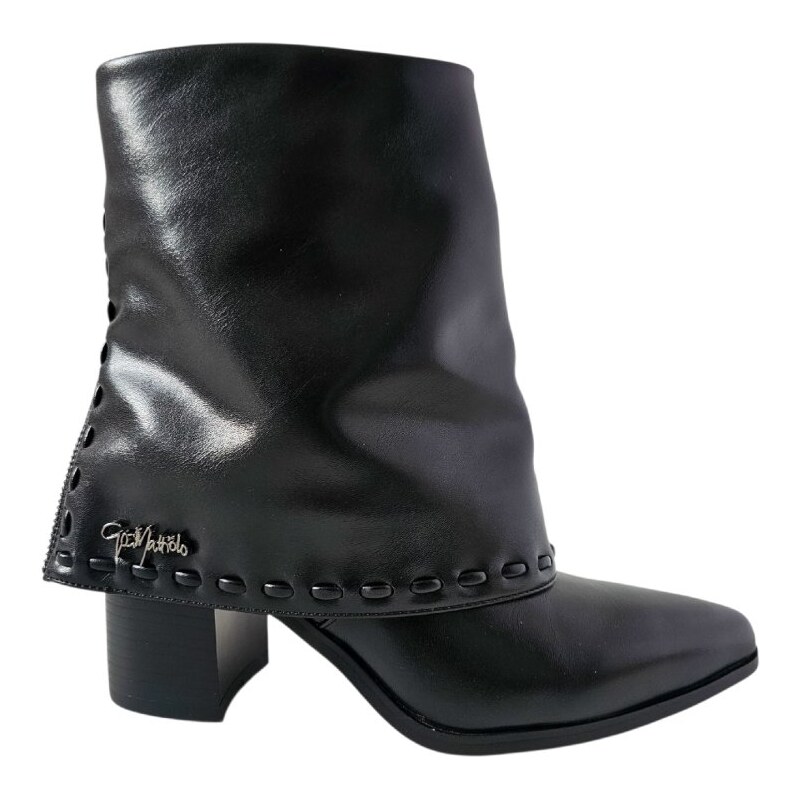 Členkové slouchy čižmy Gai Mattiolo KV Black 65666625