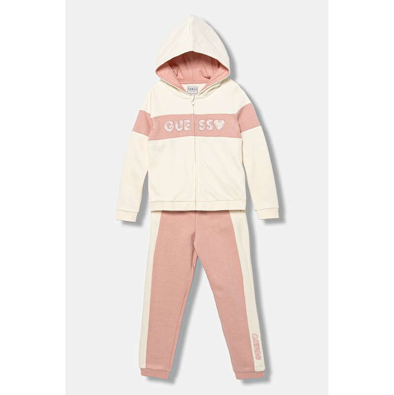 Detská bavlnená tepláková súprava Guess 65667012
