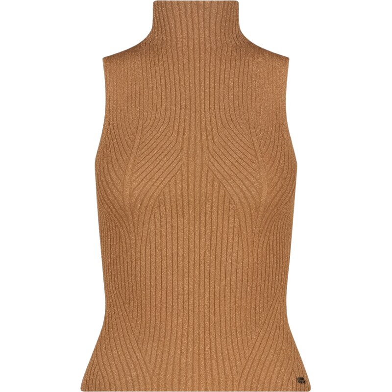 GAUDI Ribbed Brown rolák 65666627