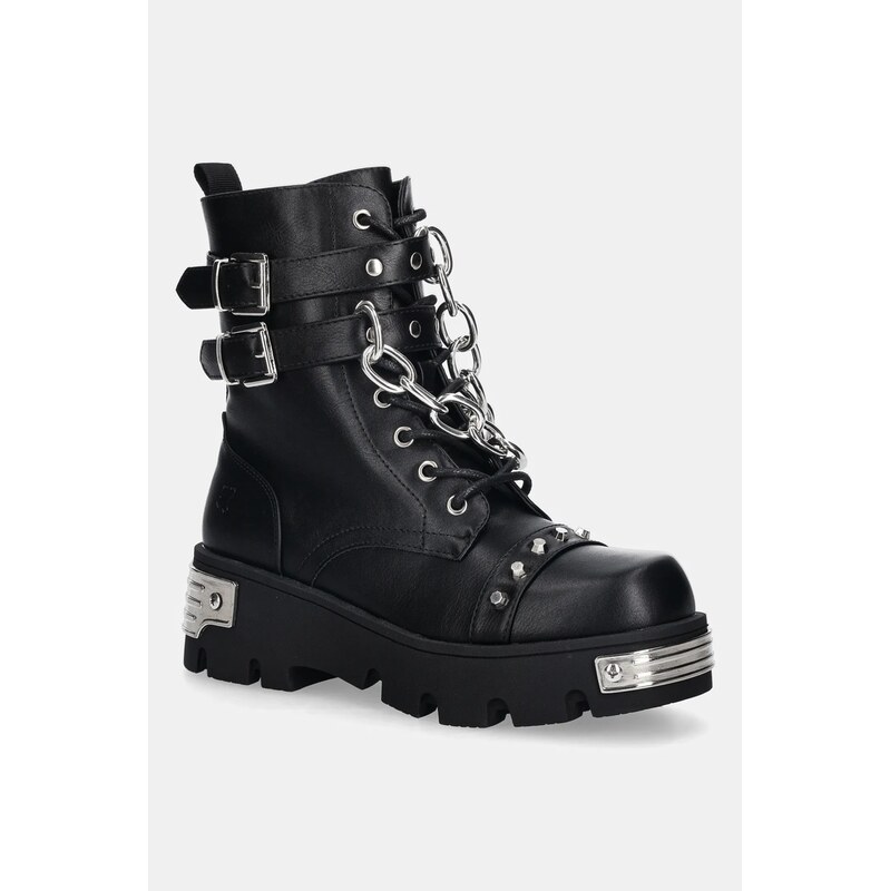 Členkové topánky Koi Footwear Shackled Shadows Heavy Duty 65708317