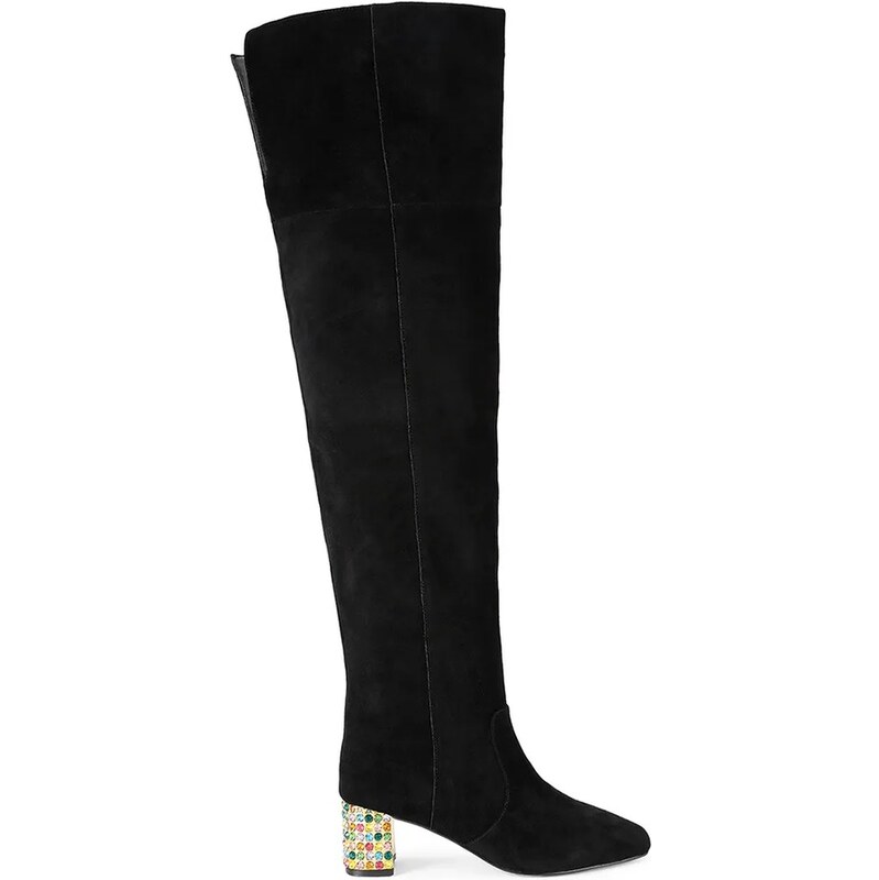Semišové čižmy Kurt Geiger London Chelsea Block Otk Boot 65708348