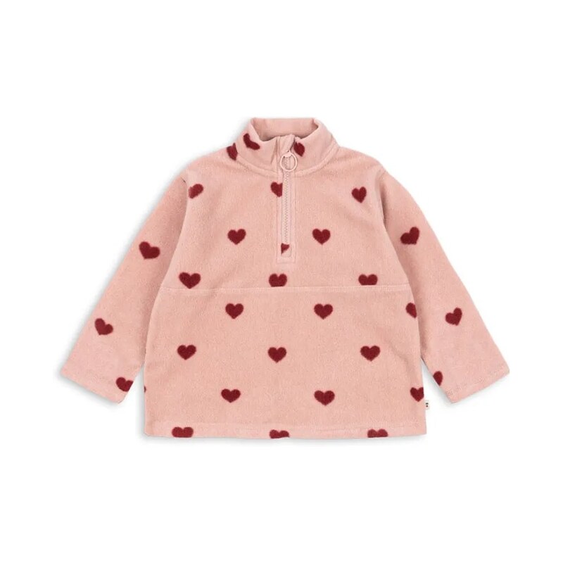 Detská mikina Konges Sløjd TAVI FLEECE SWEATSHIRT GRS 65708353