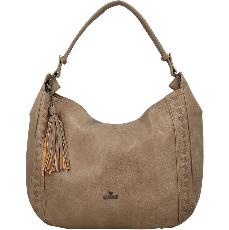 Coveri World Dámska kabelka na rameno camel - Coveri Elanora Camel 65702456
