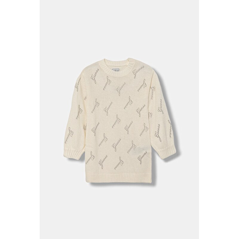Detské šaty s prímesou vlny Guess 65668294