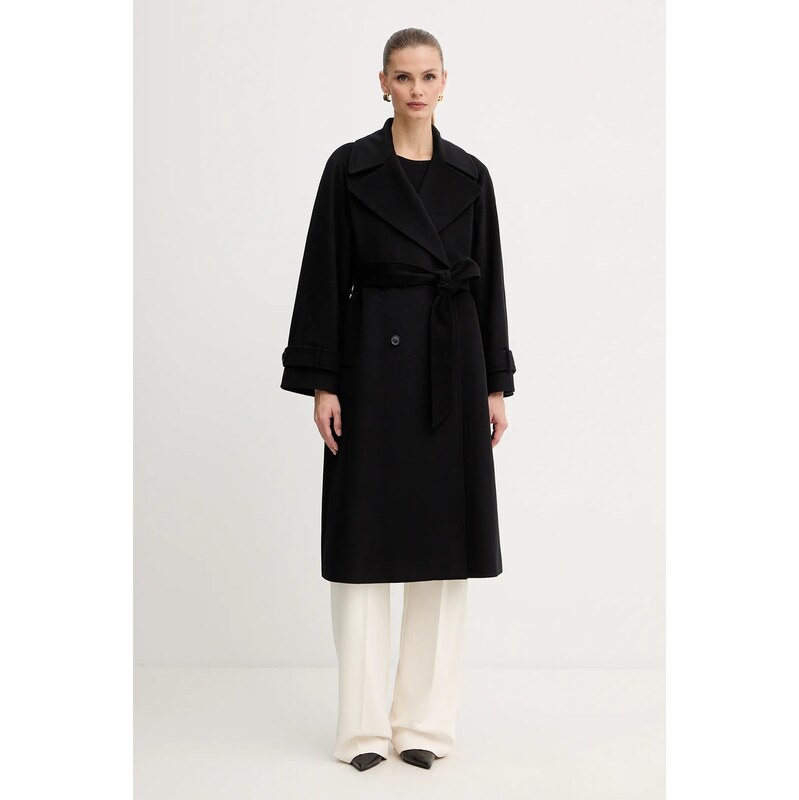 Vlnený kabát Marella 65668252