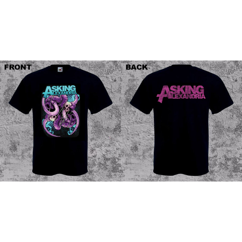 Fruit of the Loom Asking Alexandria - Elephant Skull (tričko) 65668019