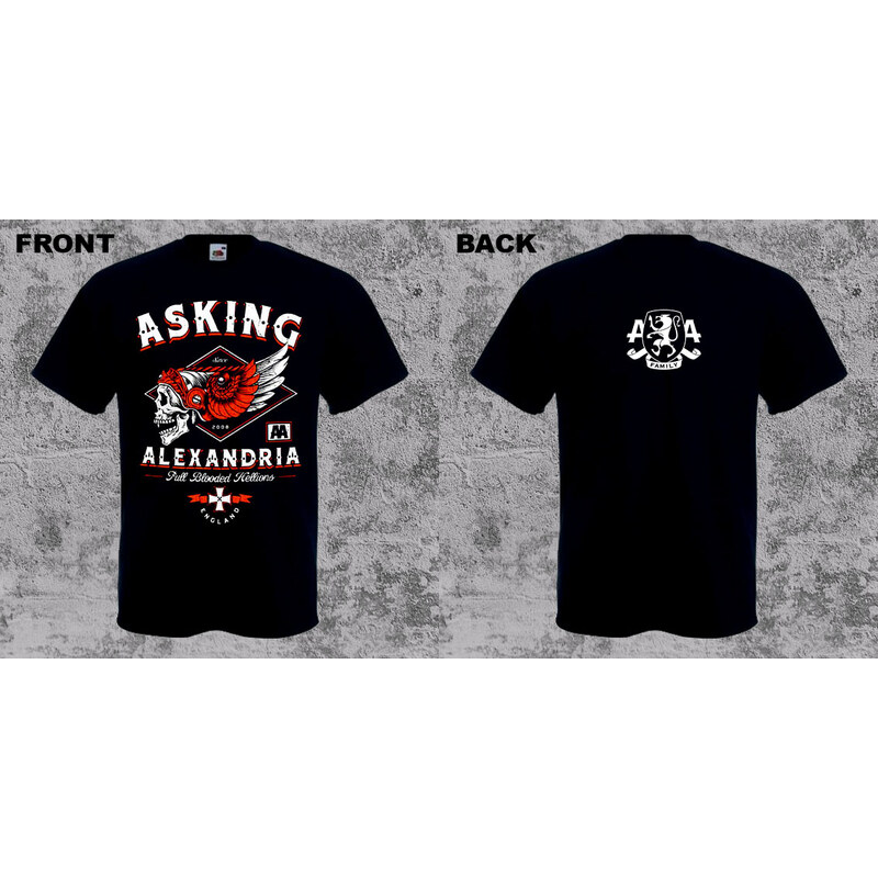 Fruit of the Loom Asking Alexandria - Wings (tričko) 65668022