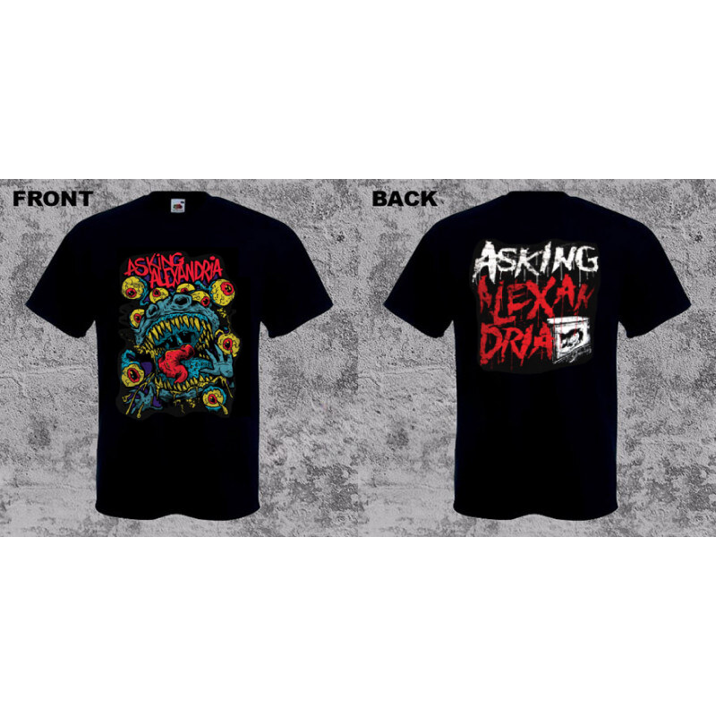 Fruit of the Loom Asking Alexandria - Wild Dino (tričko) 65668023